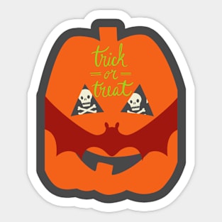 Trick or Treat Sticker